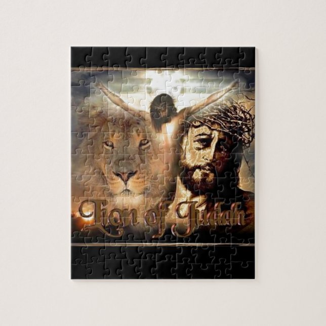 Lion of Judah Jigsaw Puzzle (Vertical)