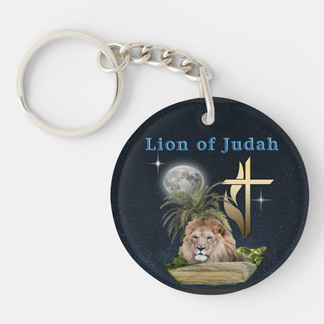 Lion of Judah Keychain (Front)
