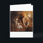 Lion Of Judah Lamb God Cross Jesus Light God  Card<br><div class="desc">Lion Of Judah Lamb God Cross Jesus Light God</div>