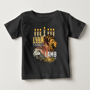 Lion Of Judah Lamb Of God Baby T-Shirt