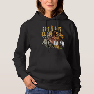 Lion Of Judah Lamb Of God Women's Hoodie