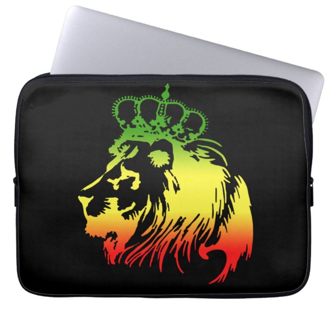 Lion of Judah Laptop Sleeve (Front)