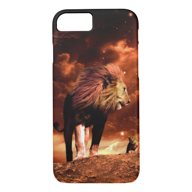 Lion of Judah - Lion - Rastafari - iPhone Case (Back)