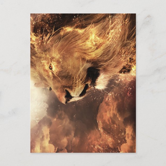 Lion of Judah - Lion - Rastafari - Postcard (Front)
