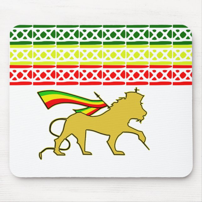 Lion Of Judah Mouse Pad (Front)