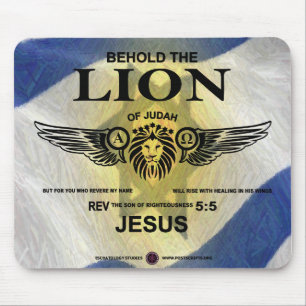 Lion of Judah Mouse Pad