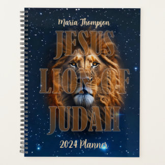 Lion Of Judah Personalized Custom Text Planner