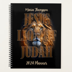 Lion Of Judah Personalized Custom Text Planner
