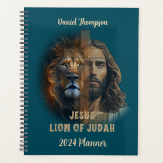 Lion Of Judah Personnalisé Planificateur De Texte