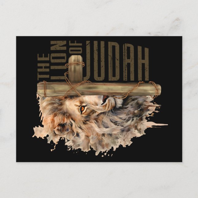 Lion of Judah Postcard (Front)