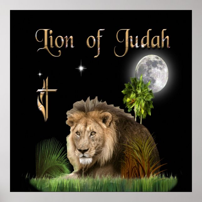 Lion of judah Poster (Front)