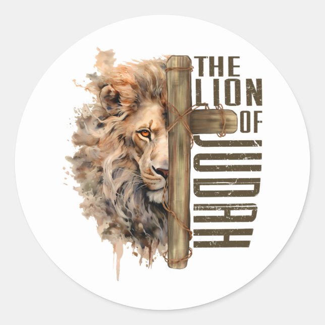 Lion of Judah Stickers (Front)