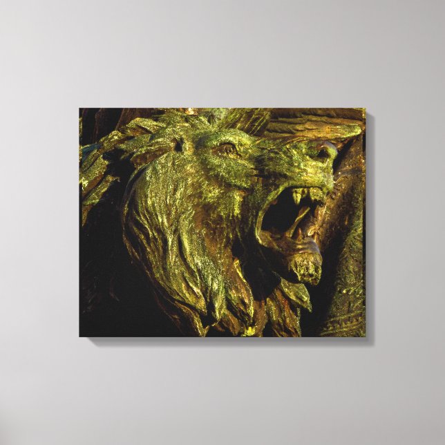 LION OF JUDAH Stretched Canvas Art (Front)