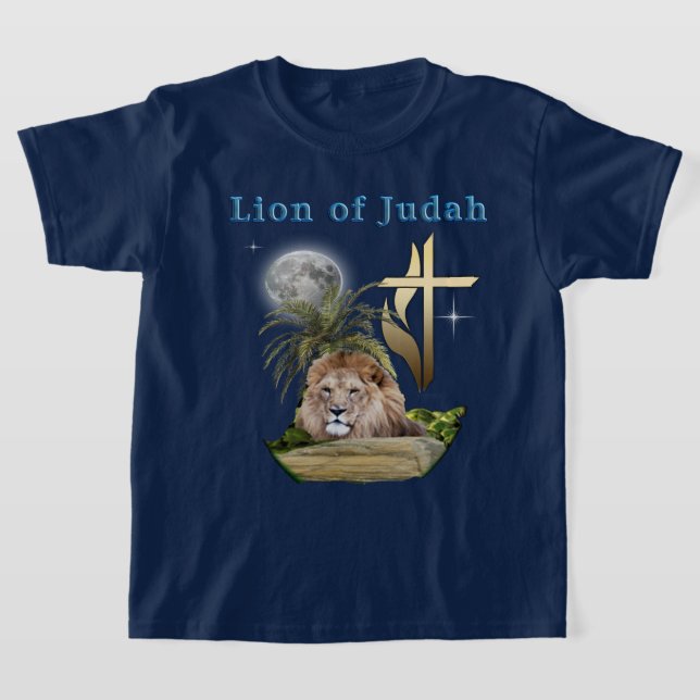 Lion of Judah T-Shirt (Laydown)