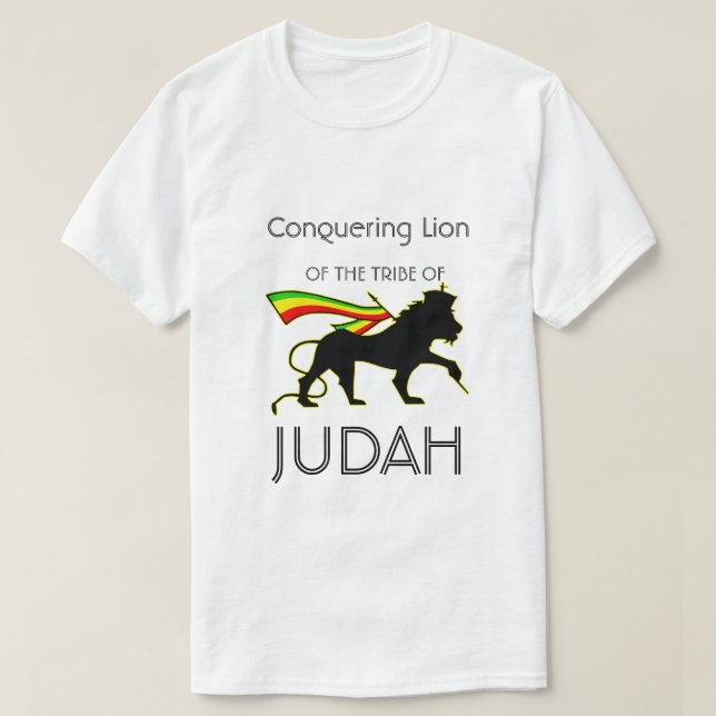 Lion of Judah T-Shirt (Design Front)