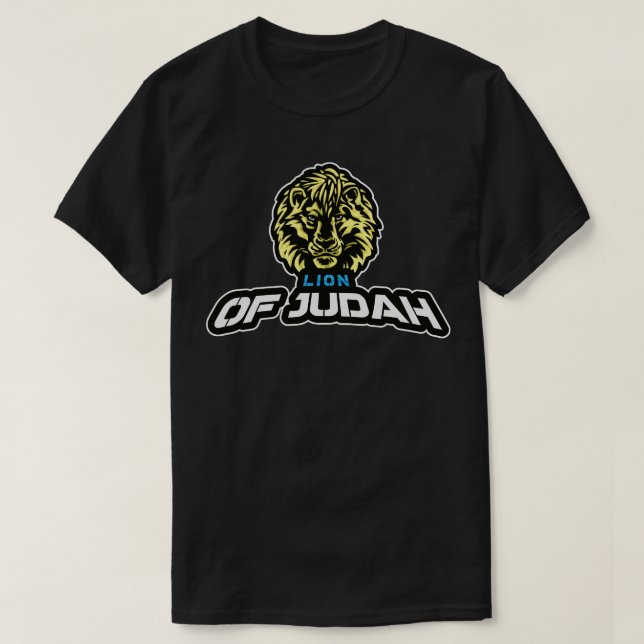 Lion Of Judah T-Shirt (Design Front)
