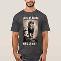 Lion of Judah Tee King of Kings Christian Yeshua