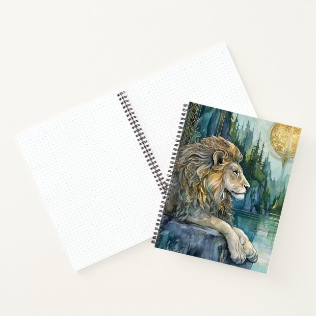 Lion of the Enchanted Realm Bullet Journal (Intérieur)