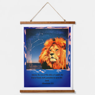 'Lion of the Tribe of Judah' Hanging Tapestry