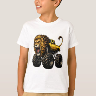 Lion Off Road Monster Truck  T-Shirt