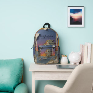 Lion Papercut Backpack