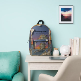 Lion Papercut Backpack