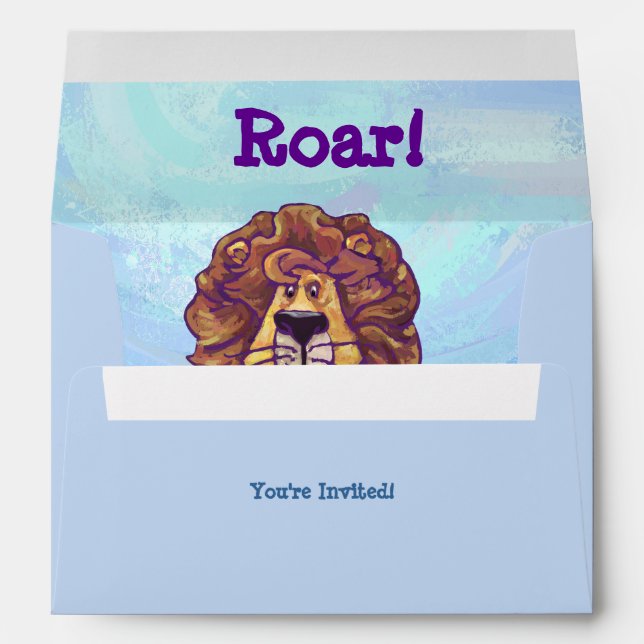 Lion Party Centre Envelopes (Back (Bottom))