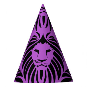 Lion Party Hat-Purple Hat