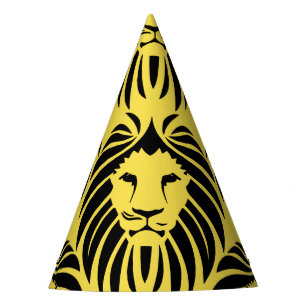 Lion Party Hat-Yellow Hat