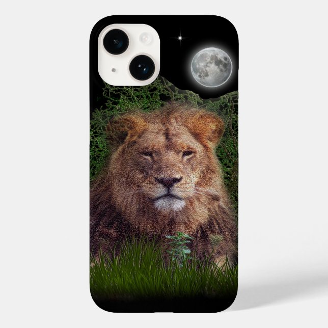Lion Phone 14 Case (Back)