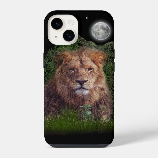 Lion Phone 14 Case (Back)