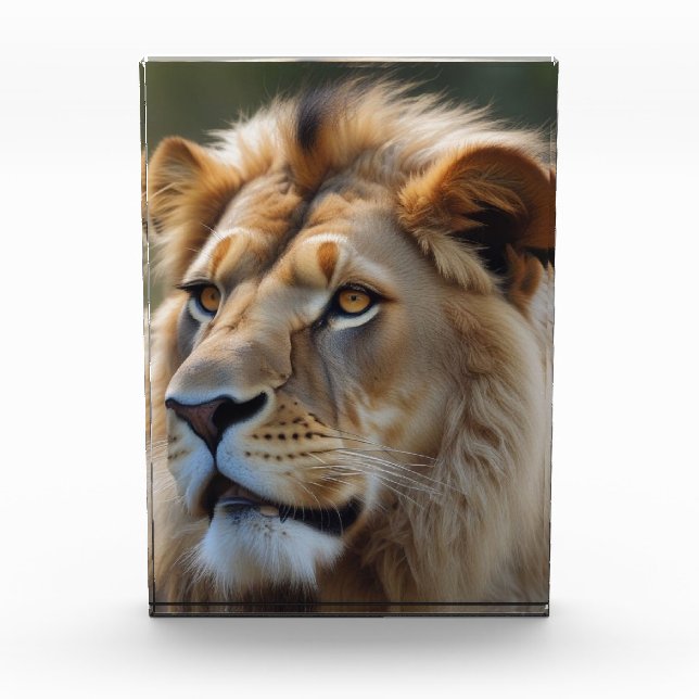 Lion Photo Block (Front)