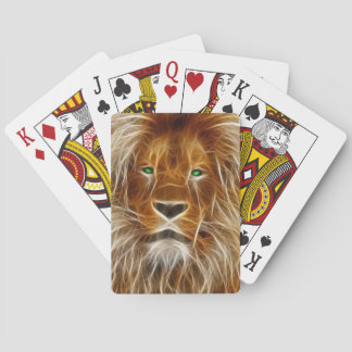 Lion Playing Cards