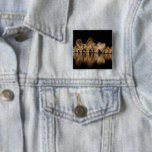 Lion Pride Drinks at the Water Hole at Night 2 Inch Square Button<br><div class="desc">Africa,  East Africa,  Kenya,  Great Rift Valley,  Olkirimatian Conservancy,  lion,  Panthera leo.  A lion pride drinks at the water hole at night.</div>