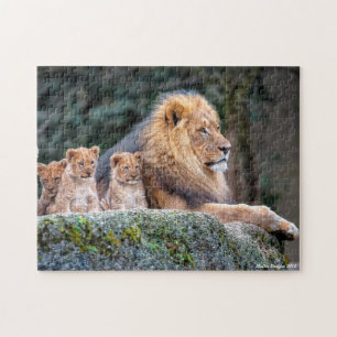 Lion Pride Jigsaw Puzzle