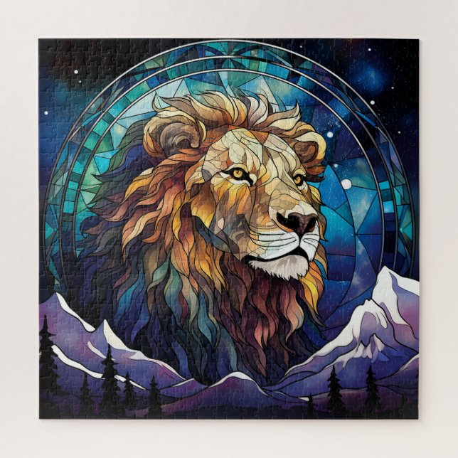 Lion Puzzle (Vertical)