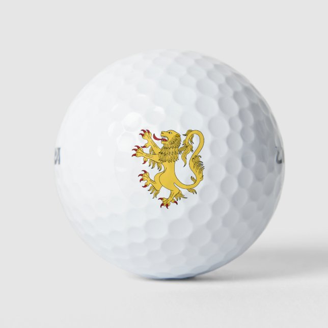 Lion Rampant Golf Balls (Front)