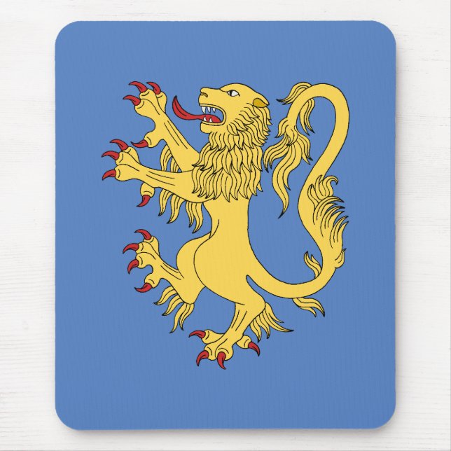 Lion Rampant Mouse Pad (Front)