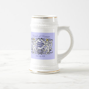 Lion Rampant Renaissance Wedding Beer Stein