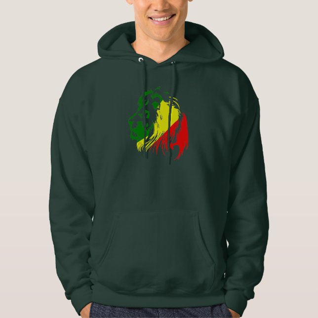 LION RASTA KING HOODIE (Front)