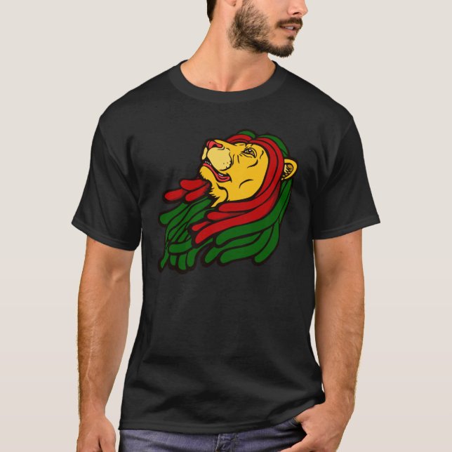 LION RASTA T-Shirt (Front)