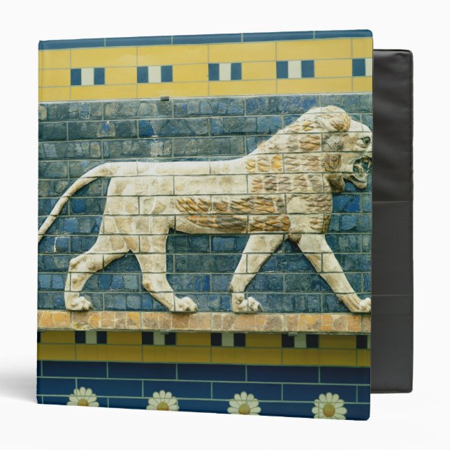 Lion representing Ishtar Binder (Front/Inside)