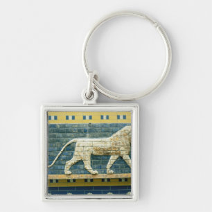 Lion representing Ishtar Keychain