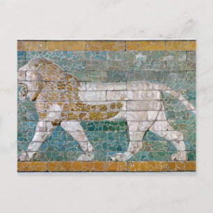 Lion representing Ishtar Postcard