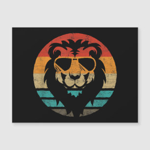 Lion Retro Style Vintage