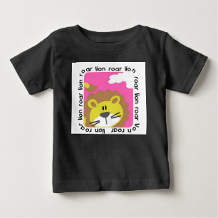 Lion Roar Baby Raglan T-shirt