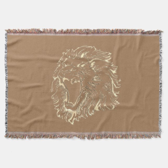 Lion Roar jeter la couverture (Devant)