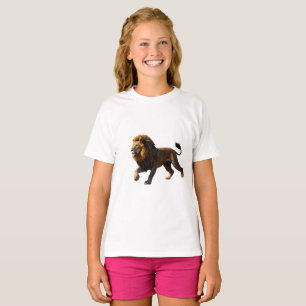 "Lion Ronin: Fierce Warrior Tee" T-Shirt