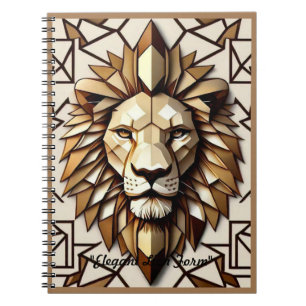 "Lion’s Dignity" Notebook