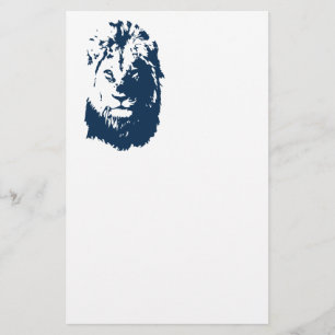 Lion’s face flyer